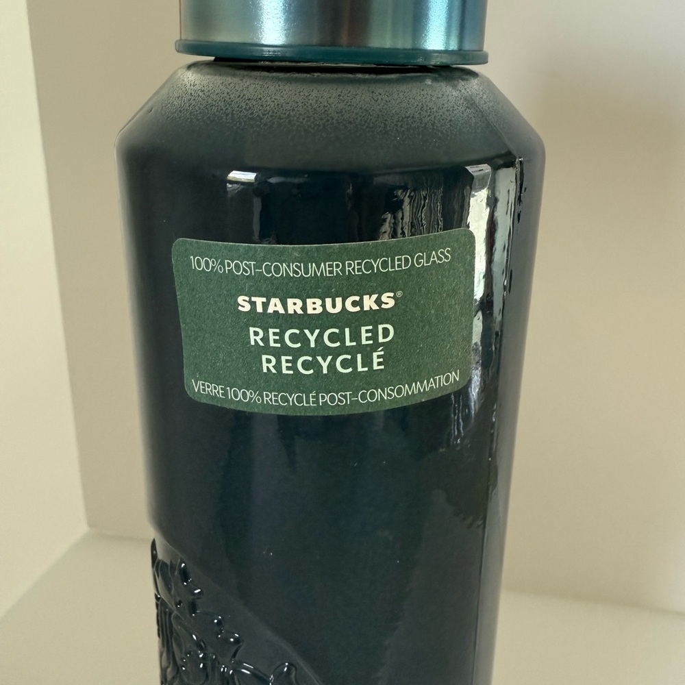 Starbucks Dark Green water bottle